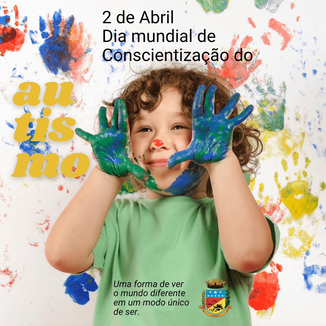 <p>2 de Abril &eacute; o dia mundial de conscientiza&ccedil;&atilde;o do Autismo</p>