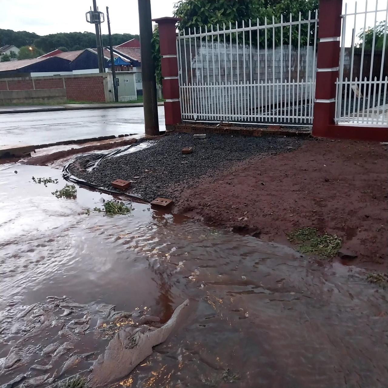 Mais uma vez o município de Giruá foi atingido pela força da natureza