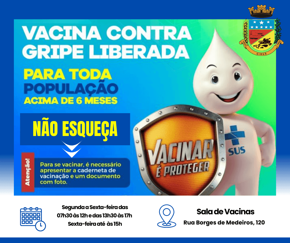 <h4 style="text-align: left;"><span style="font-size: 12pt;">Vacina&ccedil;&atilde;o da gripe &eacute; ampliada para toda a popula&ccedil;&atilde;o acima de seis meses de idade</span></h4>