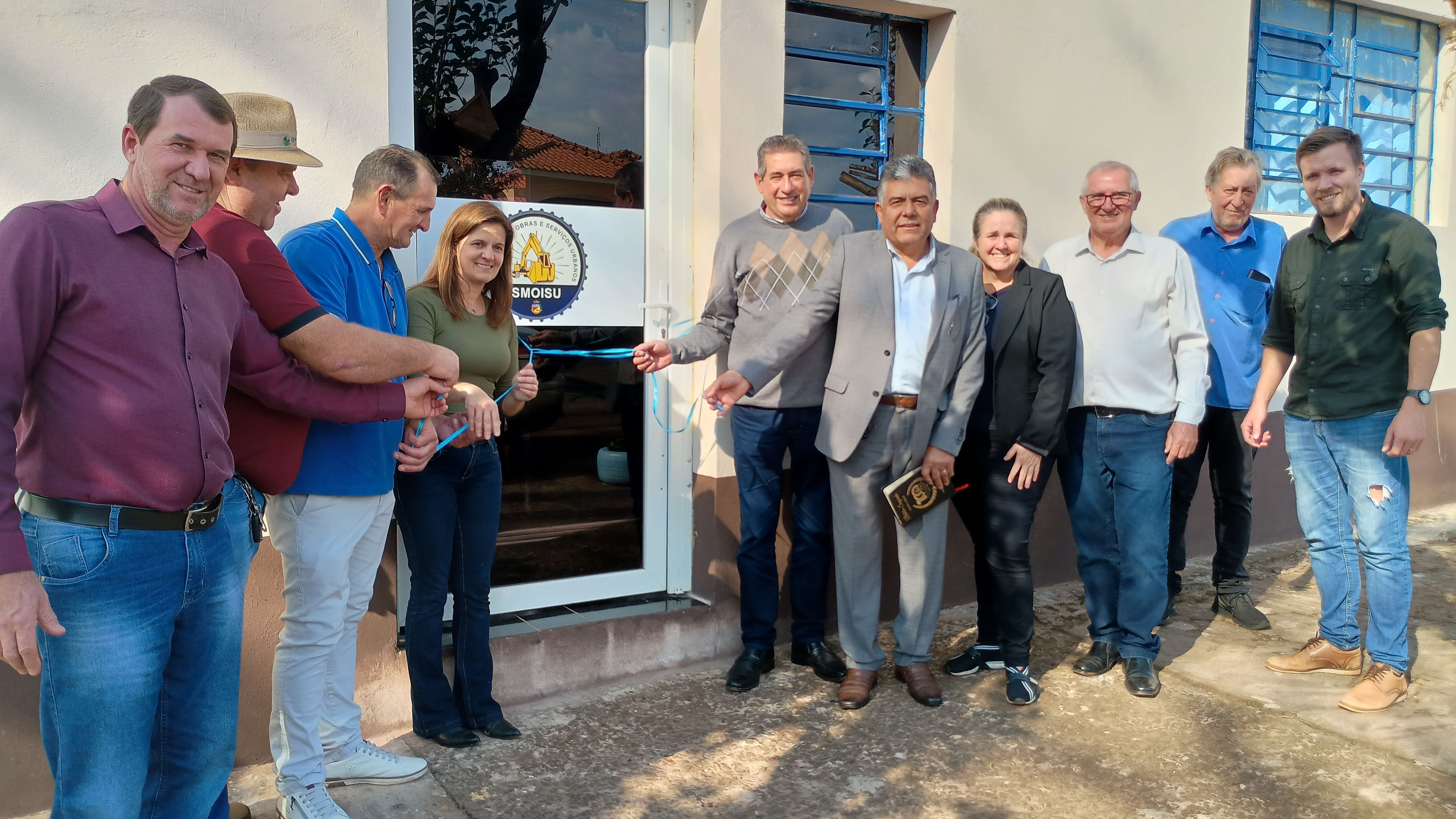 <p>Inaugurada as novas instala&ccedil;&otilde;es da Secretaria Municipal de Obras, Infraestrutura e Servi&ccedil;os Urbanos</p>