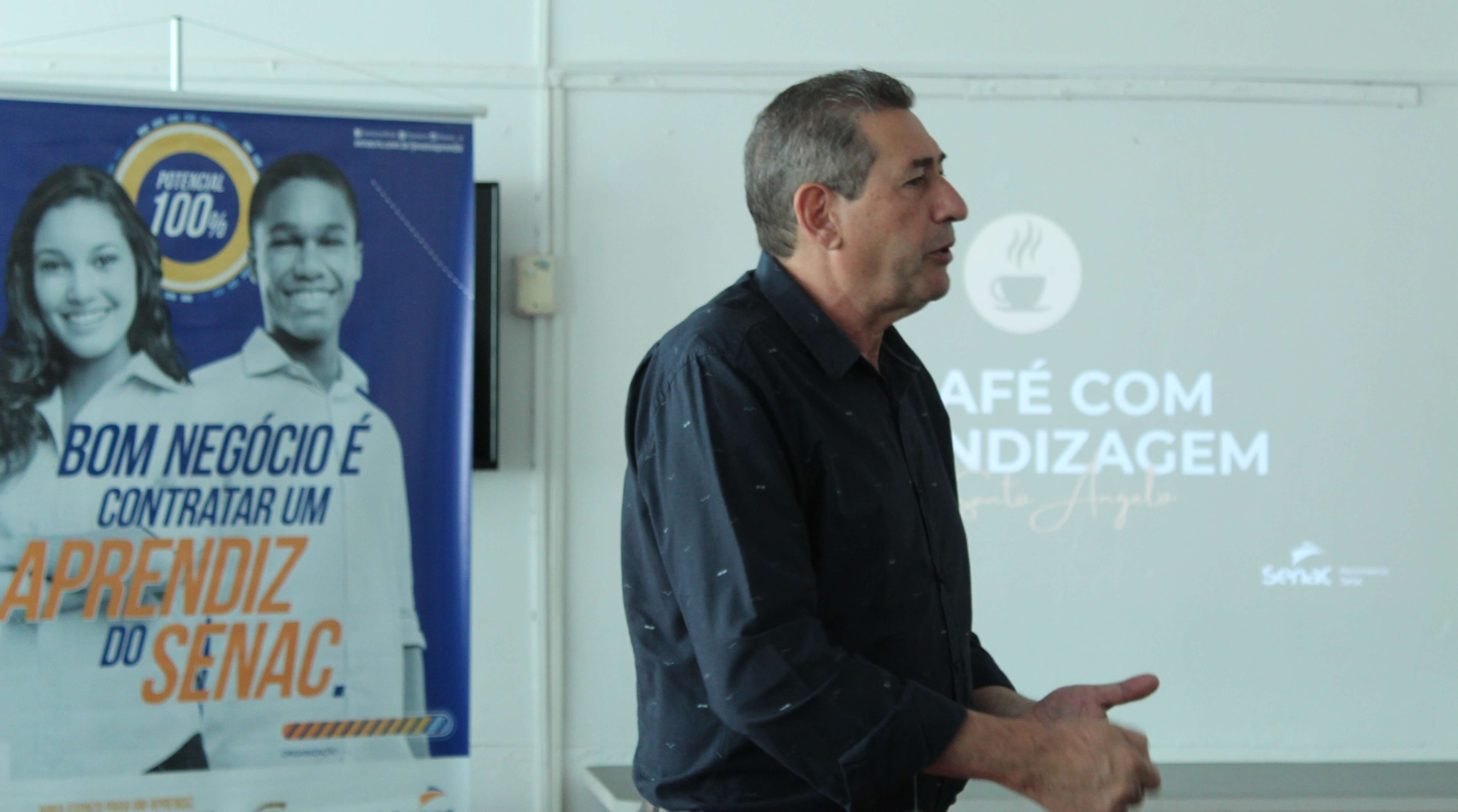 O Governo Municipal em parceria com o Senac promoveu o 1º Café com Aprendizagem