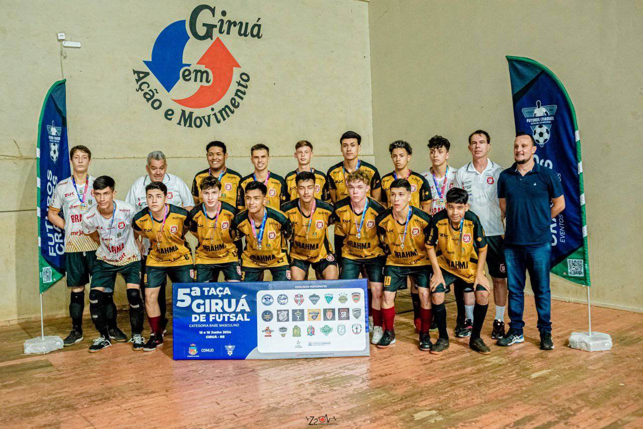 <p>39 equipes participaram da 5&ordf; Ta&ccedil;a Giru&aacute; de Fustal</p>