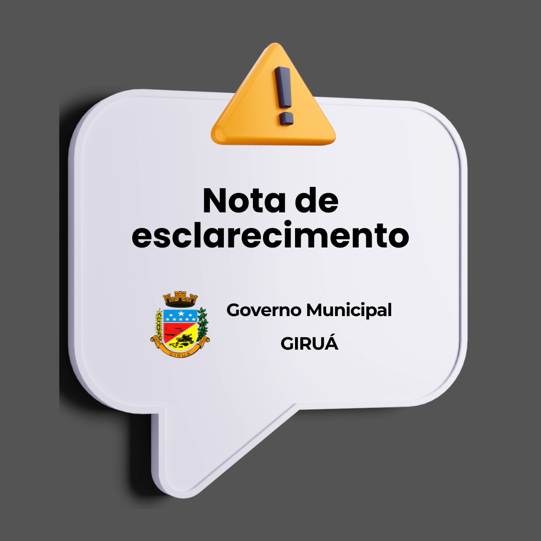 Nota de Esclarecimento 