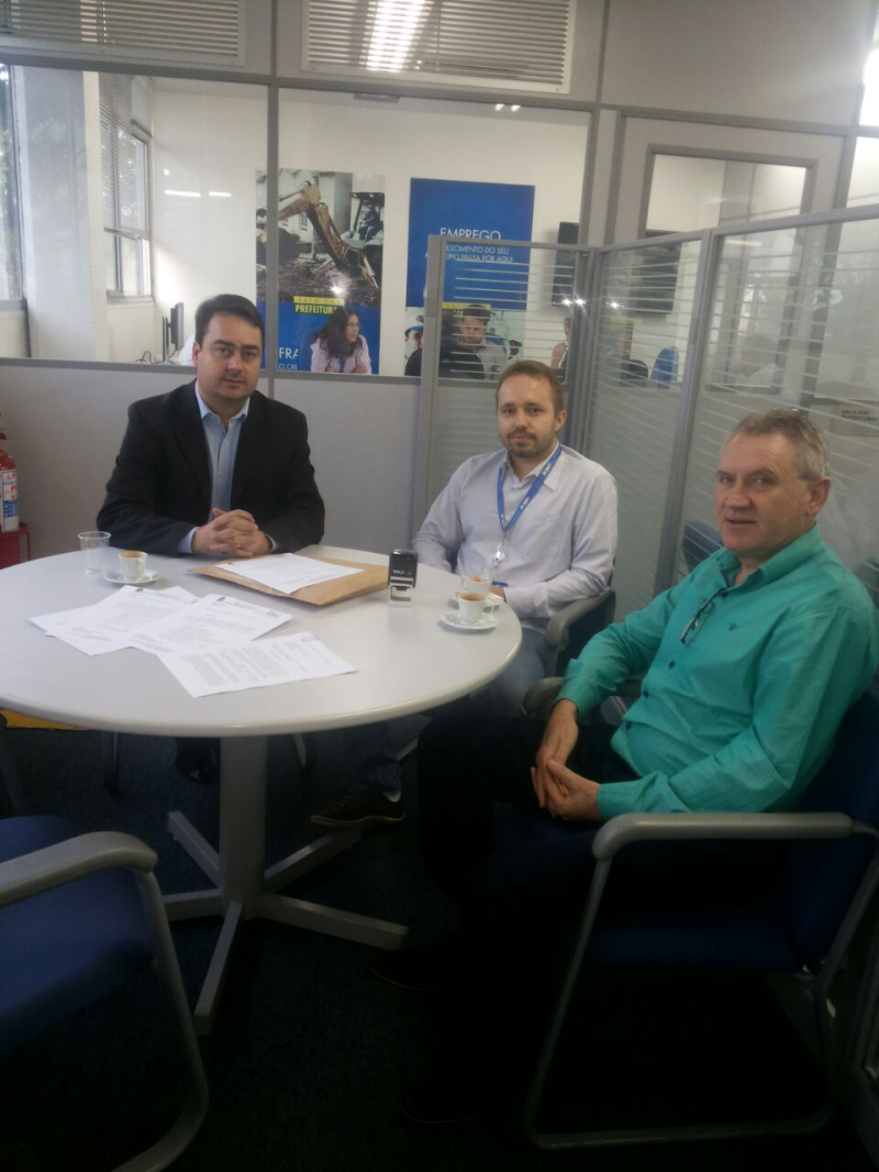 Fabiam e Elton cumpriram agenda na Gerência de Governos da Caixa Econômica 