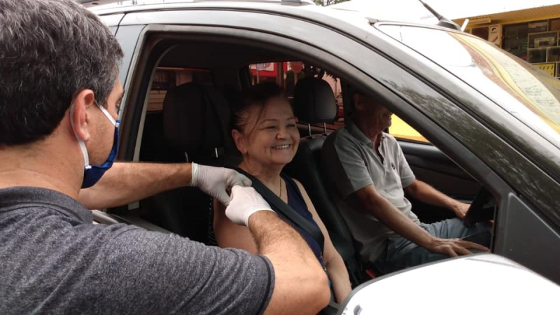 Drive Thru de Vacinação contra a Influenza