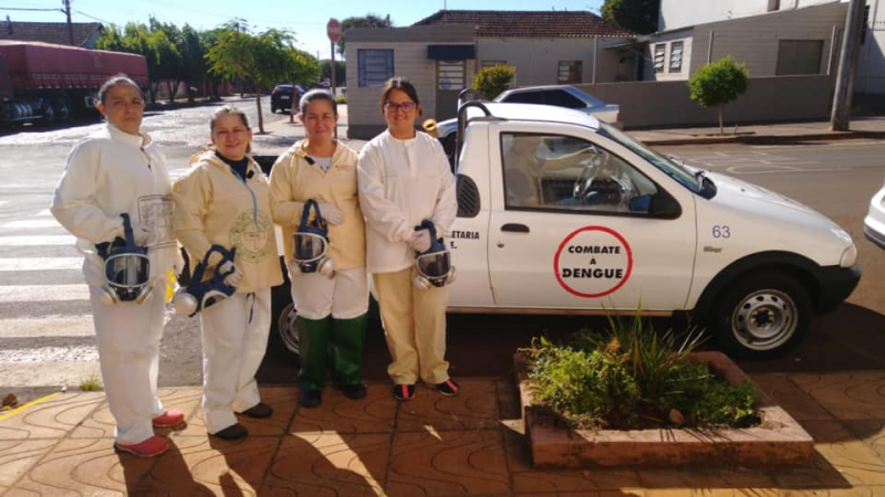 Combate a Dengue realiza o bloqueio vetorial nos quarteirões e residências