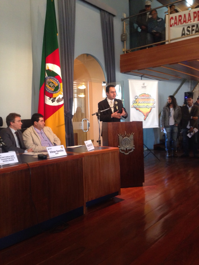 Em Audiência Publica da Assembléia Legislativa, Fabiam reiterou as cobrança