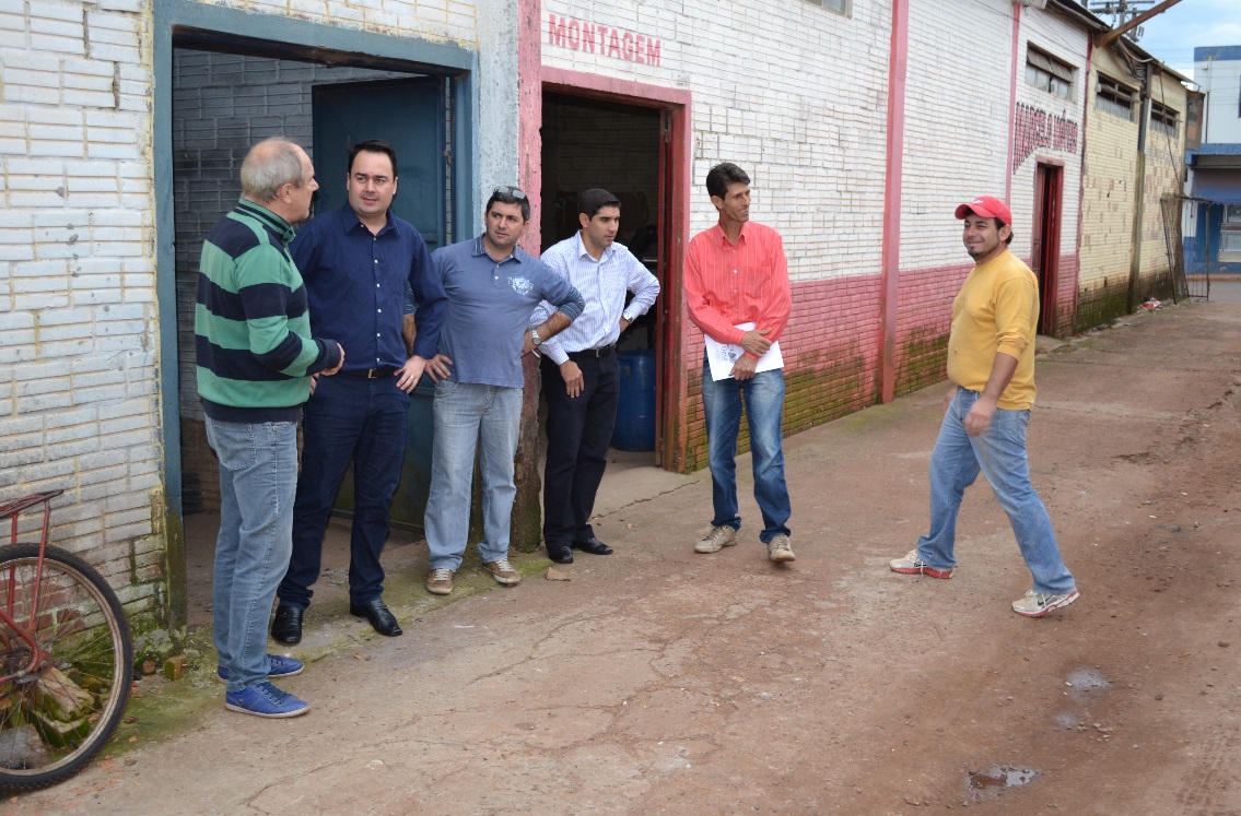 Obras de revitalização dos Condomínio industrial em pleno andamento