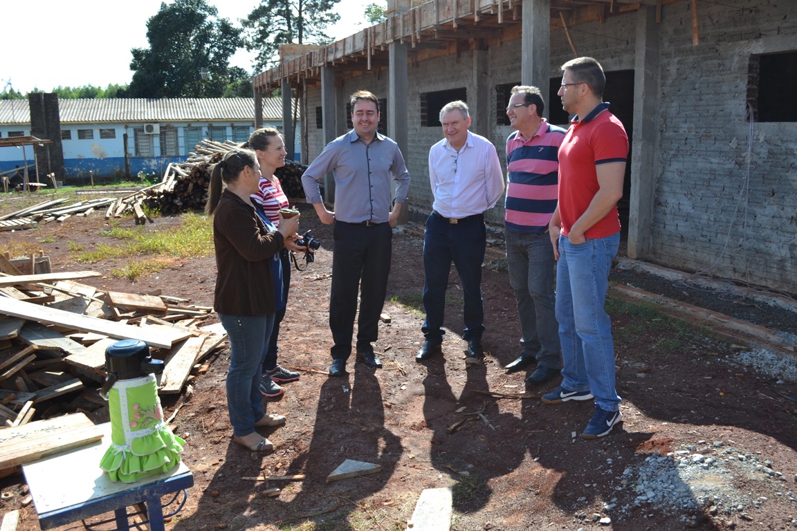 Nova Escola São Miguel Arcanjo está com quase 50% das obras executadas