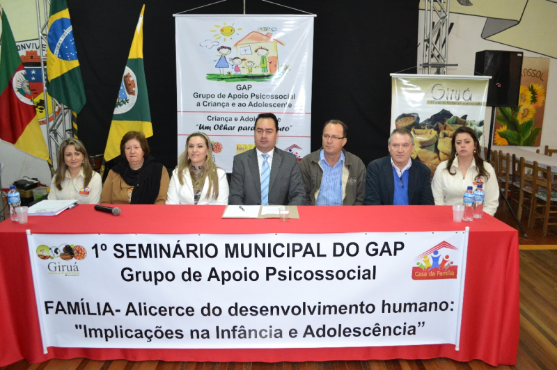Gap promove Seminário em Giruá