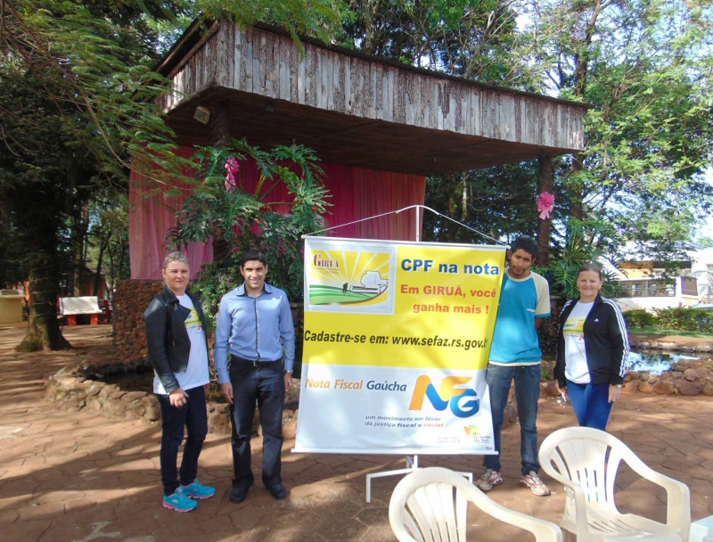 Governo Municipal de Giruá e Lar da Velhice cadastram no Nota Fiscal Gaúcha