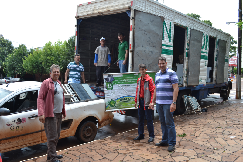 Mais de 5 mil itens de lixo eletrônico foram recolhidos em Giruá