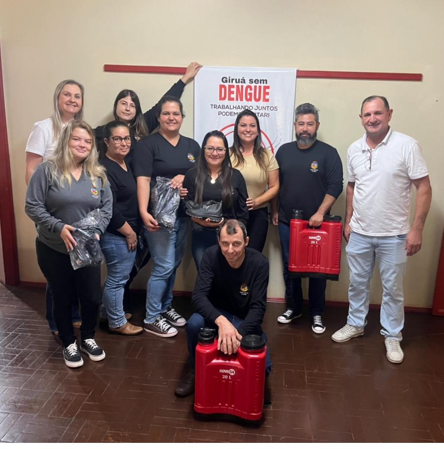 <p style="text-align: left;" align="center">Governo Municipal realiza entrega de EPIs para agentes de endemias</p>
<p align="center">&nbsp;</p>