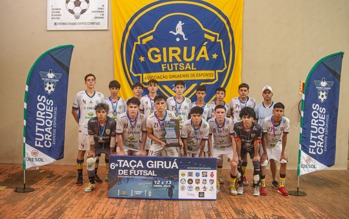 <p><strong>Confira os destaques e campe&otilde;es da 6&ordf; Ta&ccedil;a Giru&aacute; de Futsal de Base</strong></p>