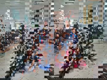 <p><span style="color: #000000;"><span style="font-family: Liberation Serif, serif;"><span style="font-size: medium;">Estudantes do 1&ordm; ano da EMEF Nicolau Leite exploram o passado em visita ao Museu Municipal</span></span></span></p>