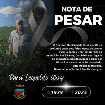 <p>Governo Municipal Decreta Luto Oficial&nbsp;</p>