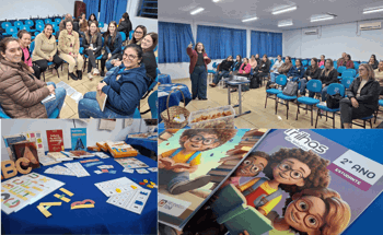 <p><span style="font-family: Liberation Serif, serif;"><span style="font-size: medium;"><span style="color: #000000;">Forma&ccedil;&atilde;o de docentes refor&ccedil;a compromisso com alfabetiza&ccedil;&atilde;o no 1&ordm; e 2&ordm; ano em Giru&aacute;</span></span></span></p>