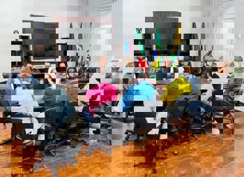 <p>Encontro ecum&ecirc;nico com lideran&ccedil;as religiosas inicia tratativas para programa&ccedil;&atilde;o gospel do Natal 2025 em Giru&aacute;</p>