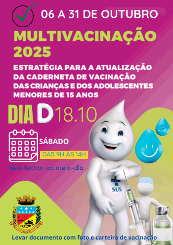 <p>Governo Municipal inicia Campanha de Multivacina&ccedil;&atilde;o 2025</p>