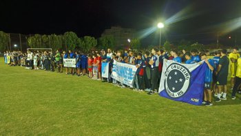 <p>Giru&aacute; sedia a 1&ordf; Copa Internacional de Futebol de Base</p>