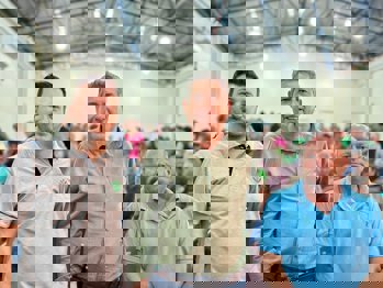 <p>Munic&iacute;pio refor&ccedil;a apoio a produtores de leite em Ato P&uacute;blico em Santo Cristo</p>