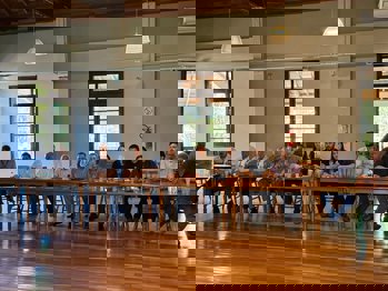 <p>Prefeito Dari Taborda participa de encontro regional e destaca import&acirc;ncia da uni&atilde;o entre munic&iacute;pios para fortalecer o desenvolvimento</p>