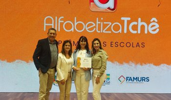 Giru&aacute; conquista destaque estadual no Pr&ecirc;mio Alfabetiza Tch&ecirc; pelo segundo ano consecutivo