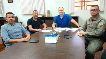 Munic&iacute;pio formaliza repasse de R$ 33,5 mil para fortalecimento da seguran&ccedil;a p&uacute;blica