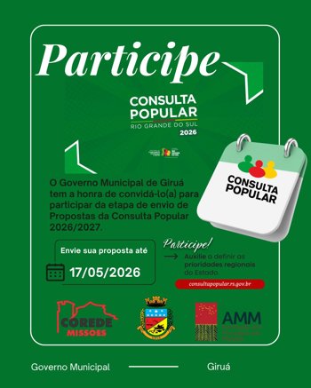Governo Municipal salienta a import&acirc;ncia da participa&ccedil;&atilde;o da comunidade na Consulta Popular 2026/2027