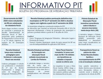 Informativo PIT referente Junho de 2026 (N&ordm; 35)