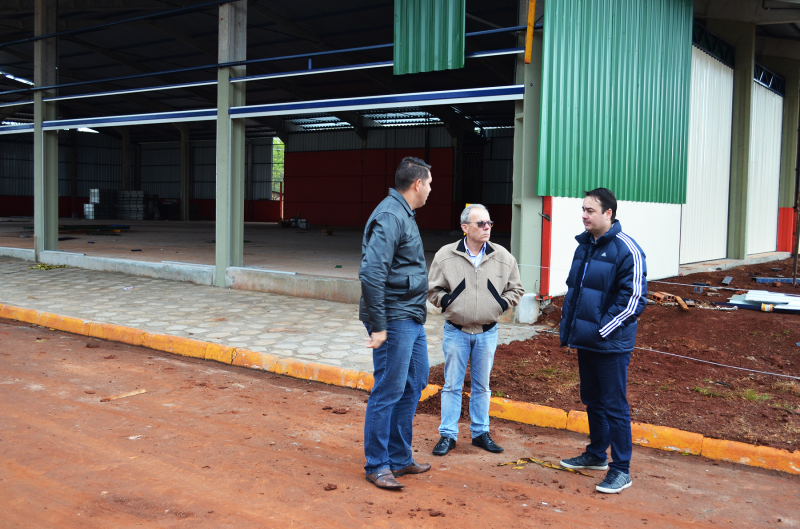 Obras e melhorias no Parque de Exposições seguem em ritmo acelerado