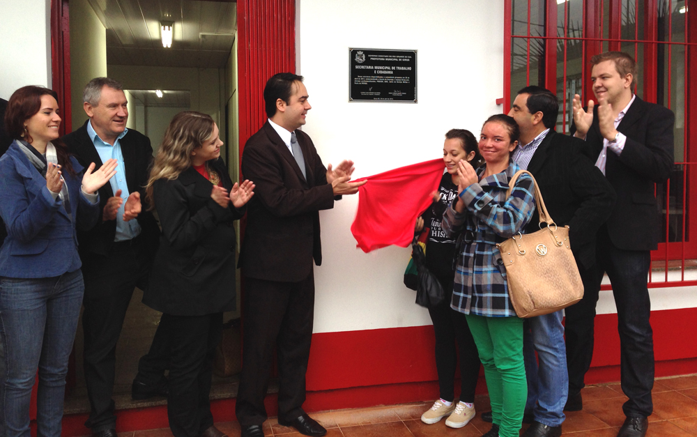 Inaugurada a nova Secretaria de Trabalho e Cidadania