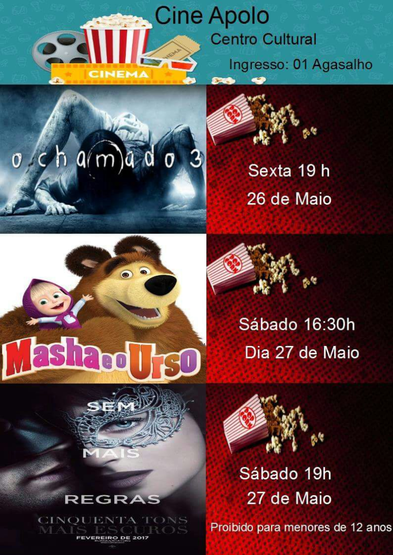 FIM DE SEMANA TEM CINE SOLIDÁRIO
