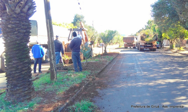 CANTEIROS CENTRAIS REVITALIZADOS