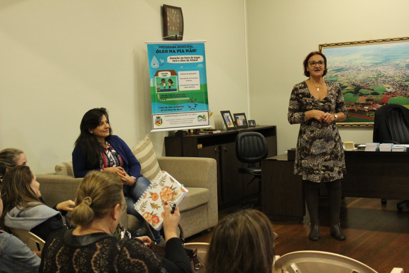 LANÇAMENTO DO PROGRAMA MUNICIPAL ÓLEO NA PIA NÃO!