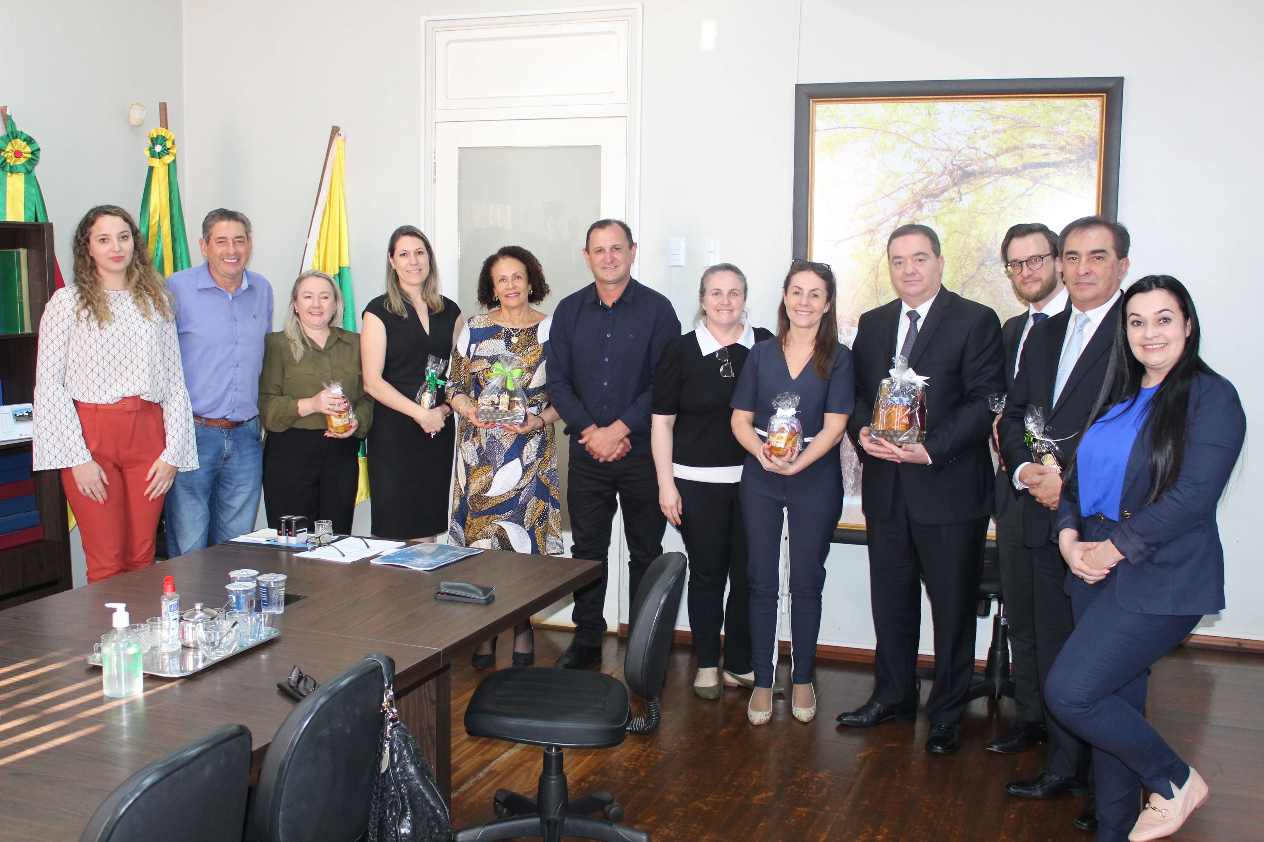 Comitiva do Tribunal de Justiça realiza visita cortesia ao Executivo Municipal