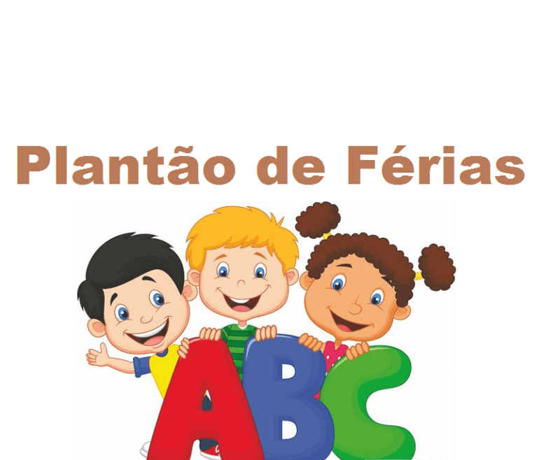 Plantão de férias das EMEIS