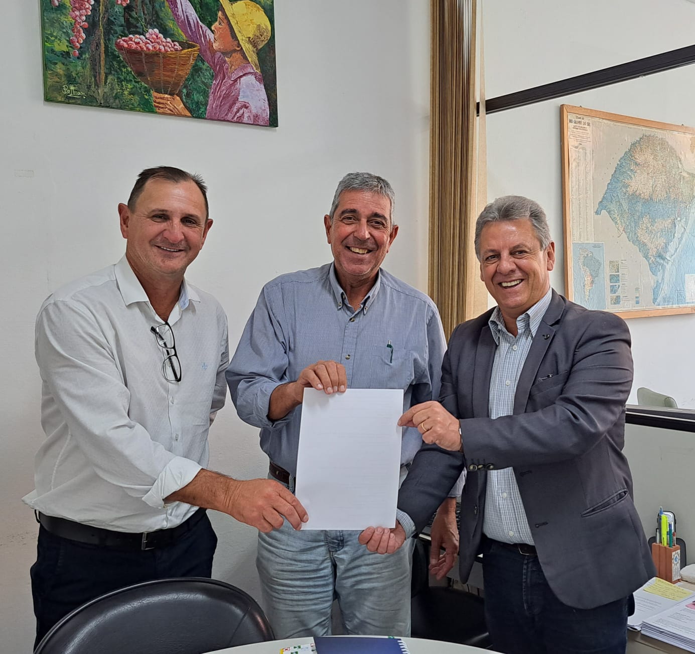 Prefeito Ruben Weimer cumpre agenda em Porto Alegre