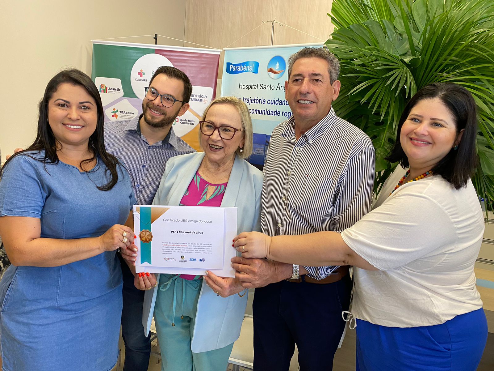 Unidade Básica de Saúde recebe certificação “UBS Amiga do Idoso”