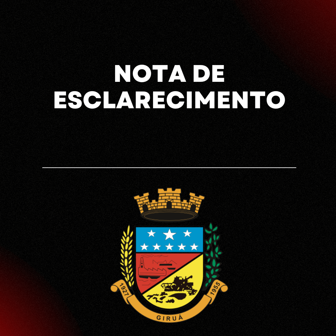Nota de Esclarecimento