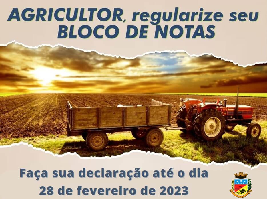 Revisão obrigatória do bloco de Produtor Rural até 28 de fevereiro