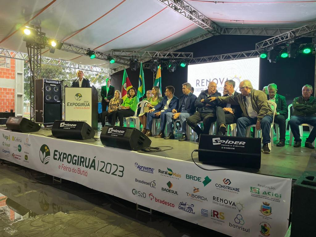 ExpoGiruá e Feira do Butiá 2023 estão oficialmente abertas