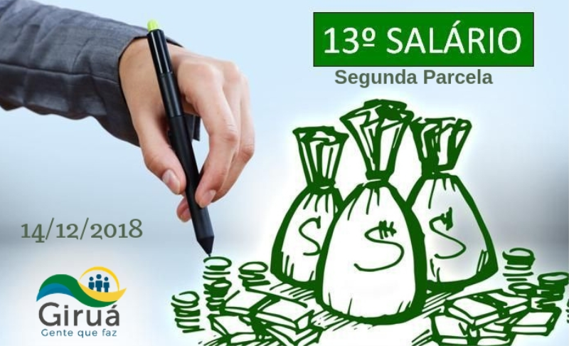 Servidores Municipais recebem 2ª parte do décimo nessa sexta, 14