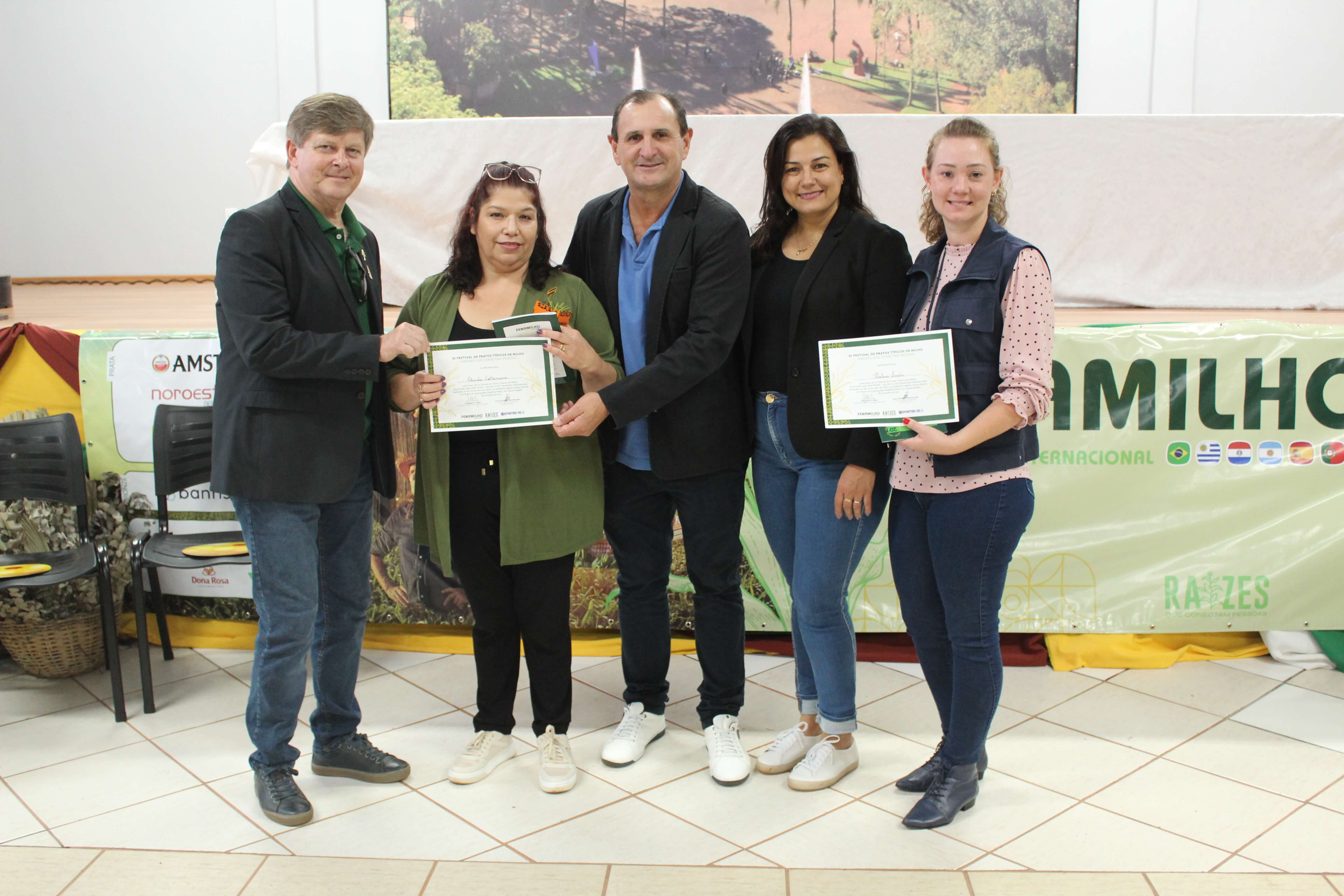 Prefeito giruaense participou do Festival de Pratos Típicos de Milho na Fenamilho Internacional