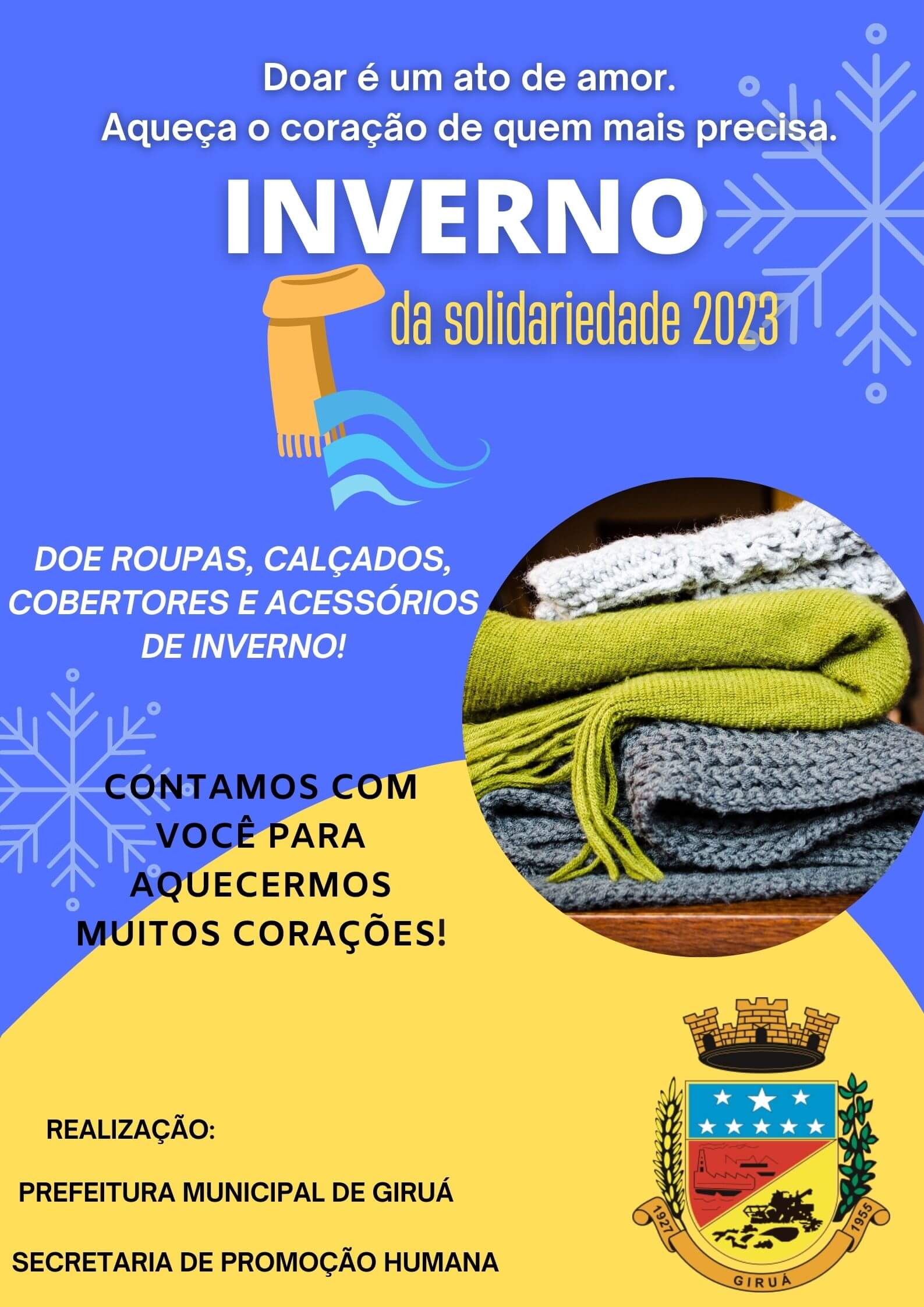 Campanha Inverno da Solidariedade 2023