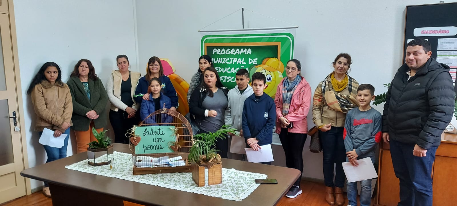 Vencedores do Concurso de Poesias "Liberte Um Poema" do Programa Educação Fiscal