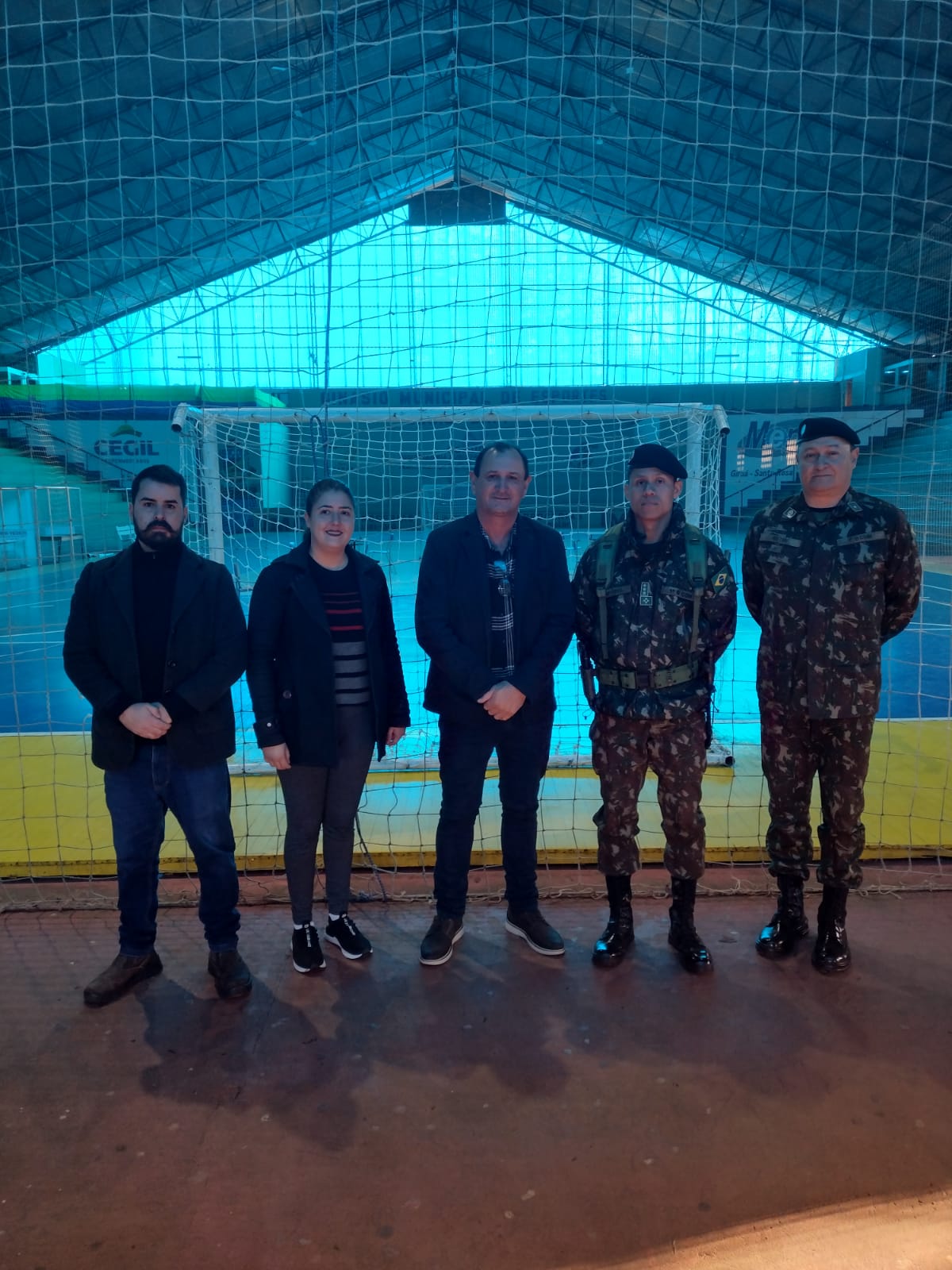 Giruá recebe militares do posto de recrutamento