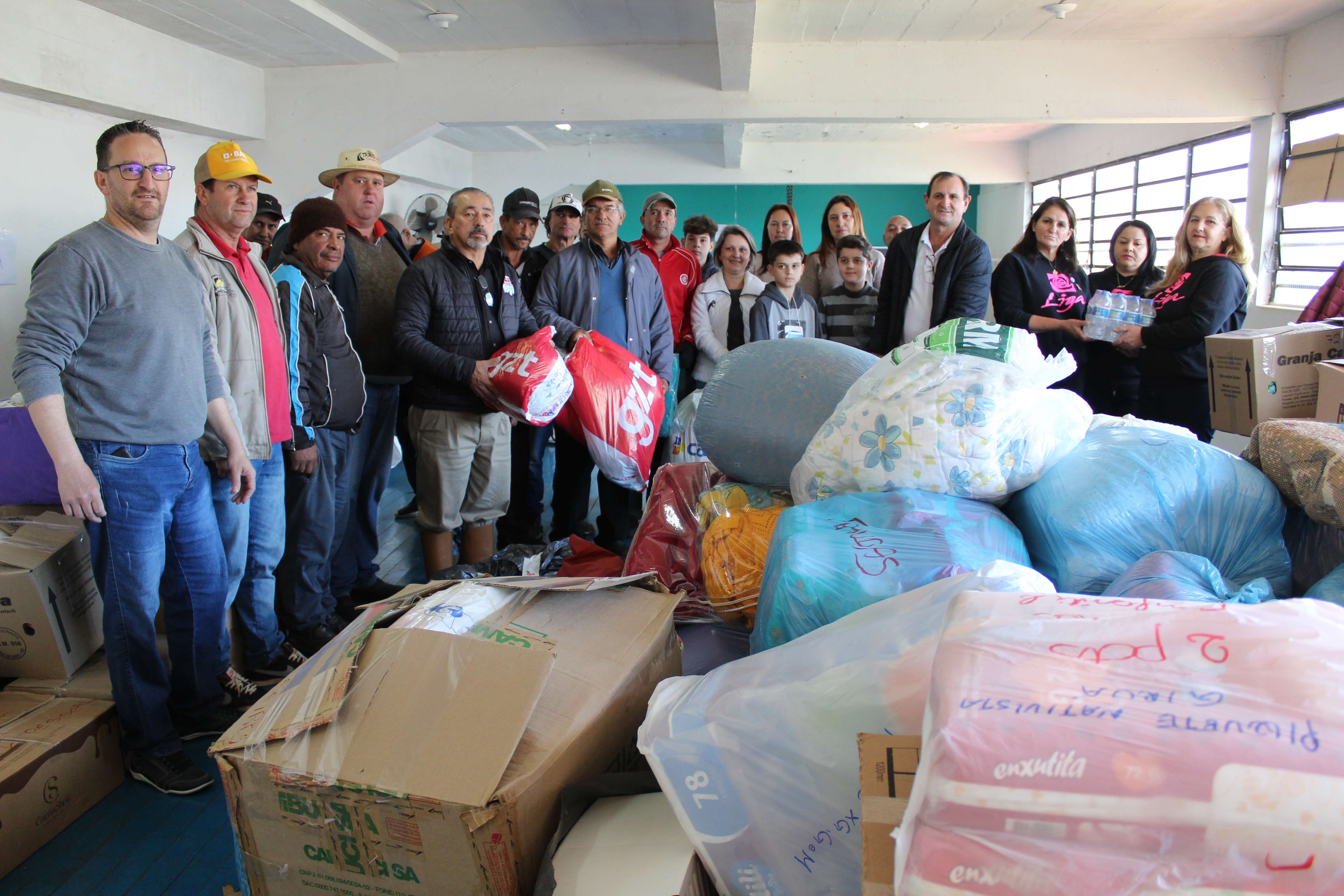 Ação solidária arrecada mais de 6 mil itens em benefício dos municípios do Vale do Taquari