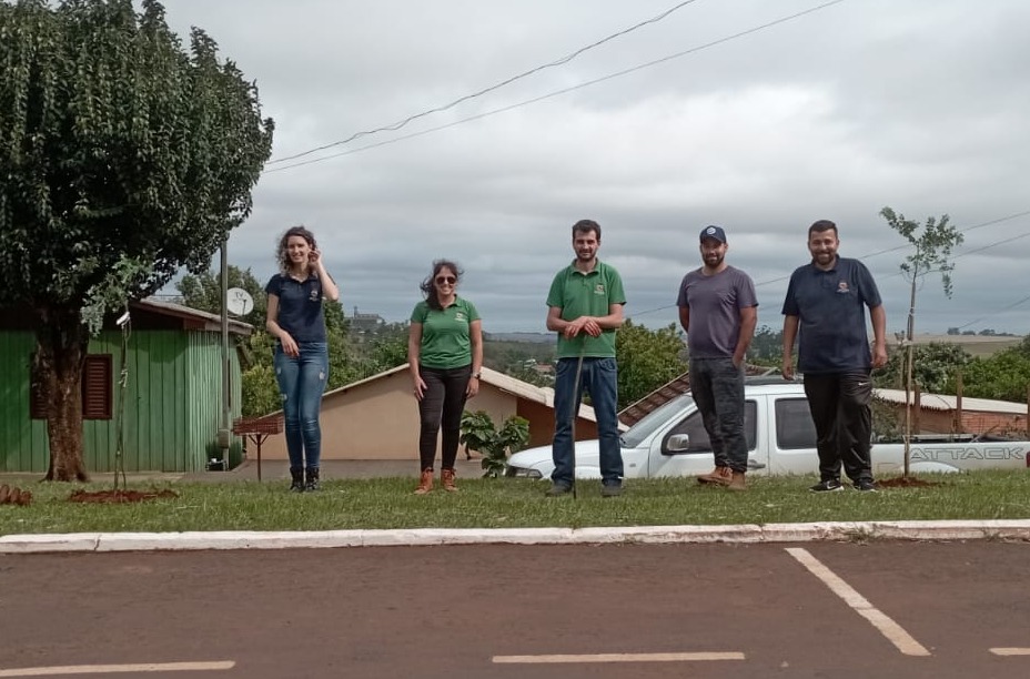 Plantio de árvores nos passeios públicos do município é intensificado
