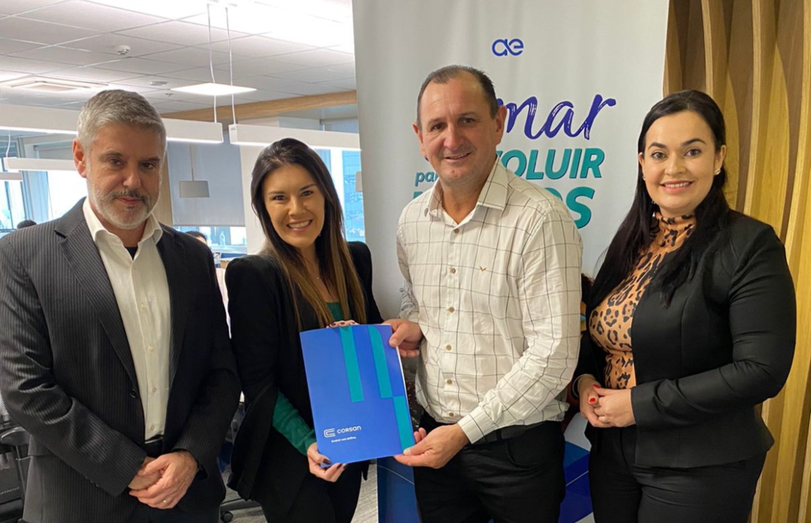 Prefeito Ruben assinou aditivo contratual com a nova Corsan
